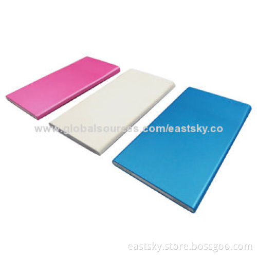 Promotional Slim 2500mAh Power Bank with 2500mAh Capacity, Precise LED Light Power